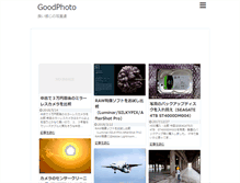 Tablet Screenshot of goodphoto.sumomo.ne.jp